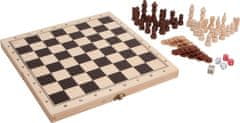 Small foot majhne noge Tradicionalne igre v leseni škatli