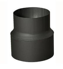 Reduktor cevi 200/180 mm (d.160 mm) t.1,5 mm BLACK
