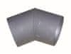 Dimno koleno 125mm/45st.t.1,5mm BLACK