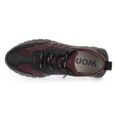 Wonders Čevlji bordo rdeča 38 EU Betfly Negro
