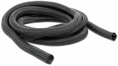 Delock spenjalna cev, tekstilna, 19mm, 2m, črna (18855)