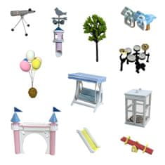 Dvěděti 2Kids Toys Miniaturna hiša Pravljični grad