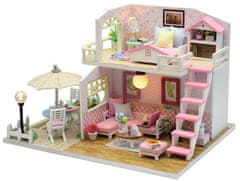 Dvěděti 2Kids Toys Miniaturna hiša Pink House