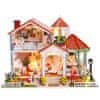 2Kids Toys miniaturna hiša Hiša iz barvne glazure
