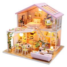 Dvěděti Otroška miniaturna hiša Hiša mirnih trenutkov