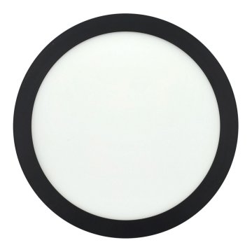 LED panel vgradni 24W 6000K 2100lm IP20 + napajalnik črn