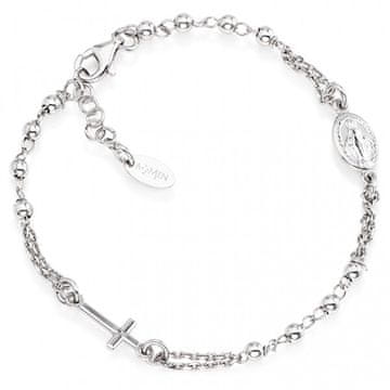 Amen Izvirna srebrna zapestnica Rosary BROB3