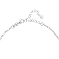 Brilio Silver Originalna srebrna ogrlica Rosary NCL110W
