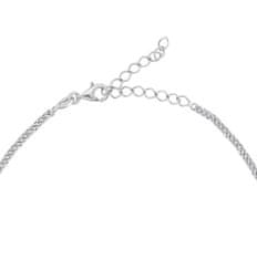 Brilio Silver Srebrna ogrlica s kubičnim cirkonijem NCL114W