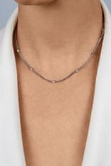 Brilio Silver Srebrna ogrlica s kubičnim cirkonijem NCL114W