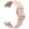 Silikonski pašček za Samsung Galaxy Watch 6/5/4 - Peščeno roza
