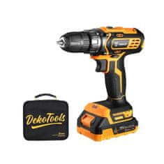 slomart deko tools akumulatorski vrtalnik dkcd16xl01-b5 16v