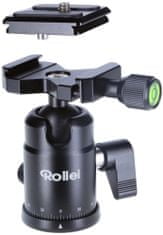 Rollei Compact Traveler No. 1 Carbon/ Teža 8 kg/ Podaljšan 142 cm/ Carbon/ Oranžna