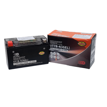 Outdo UT7B-4(SMF) akumulator za motor YT7B-4 • 12V 6Ah • DXŠXV: 150x66x95 • CCA 150 A
