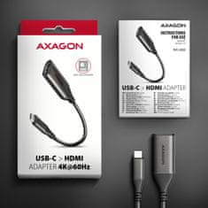AXAGON RVC-HI2M, USB-C -> HDMI 2.0a, reduktor/adapter, 4K/60Hz HDR10
