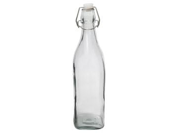 Steklenica steklo snap cap 1000ml kvadratni BOTTLE