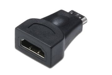 Digitus Zmanjšanje AK-330508-000-S HDMI Adapter [1x HDMI plug C mini black