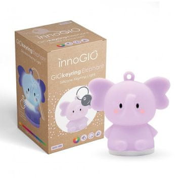 InnoGIO Silikonski obesek GIOkeyring Slon