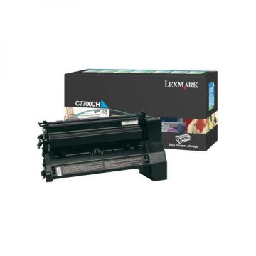 Lexmark C7700CH HC moder, originalen toner