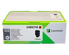 Lexmark 24B6718 škrlaten, originalen toner