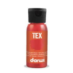 Darwi TEX barva za tekstil - Rumeno rdeča 50 ml