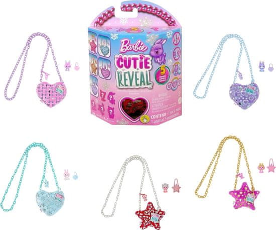 Mattel Barbie Cutie Reveal plišasta torbica (HKR33) | mimovrste=)