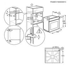 Electrolux EOC6P77H SteamCrisp vgradna pečica