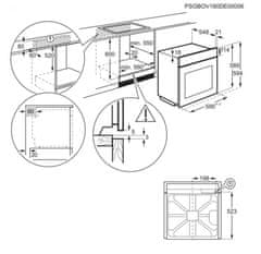 Electrolux EOC6P77H SteamCrisp vgradna pečica