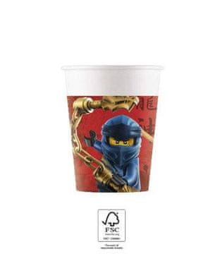 Procos Papirnati lončki 200ml Lego Ninjago -