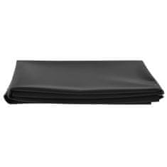 Vidaxl Podloga za ribnik črna 2x8 m PVC 0,5 mm