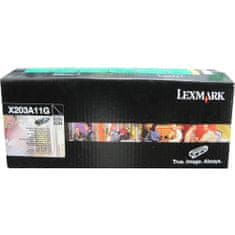 Lexmark X203A11G črn, originalen toner