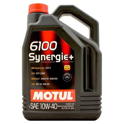 Motul olje 6100 Synergie Plus 10W-40, 5L