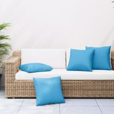 Vidaxl Okrasne blazine 4 kosi zelene 60x60 cm blago