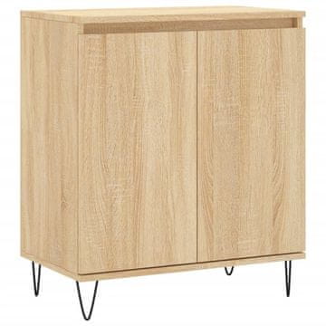 Vidaxl Komoda sonoma hrast 60x35x70 cm inženirski les