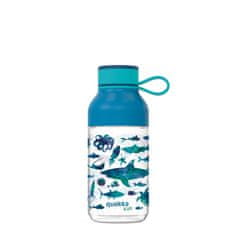 QUOKKA Kids, Plastična steklenica z zanko z morskimi živalmi, 430ml, 40154