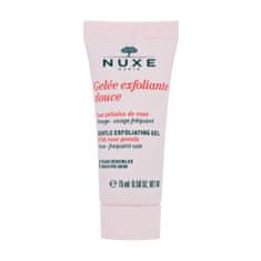 Nuxe Rose Petals Cleanser Gentle Exfoliating Gel gel za čiščenje obraza za občutljivo kožo 15 ml Tester za ženske