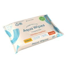 Aqua Wipes BIO Aloe Vera 100% razgradljivi robčki, 99% vode, 12 kosov