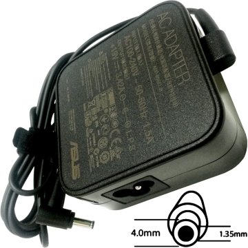 ASUS AC POWER ADAPTER 65W 19V 3pin 4,0x1,35mm ; ne vključuje PW CORD CEE