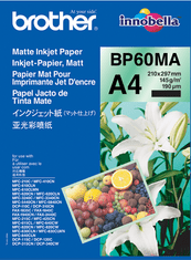 BP60MA, 25 listov, Brotherjev brizgalni papir, mat, 145 g