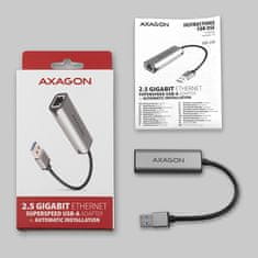 AXAGON ADE-25R SUPERSPEED USB-A 3.2 Gen 1 2.5 Gigabitni Ethernet 10/100/1000/2500 Mbit adapter