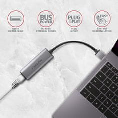 AXAGON ADE-25R SUPERSPEED USB-A 3.2 Gen 1 2.5 Gigabitni Ethernet 10/100/1000/2500 Mbit adapter