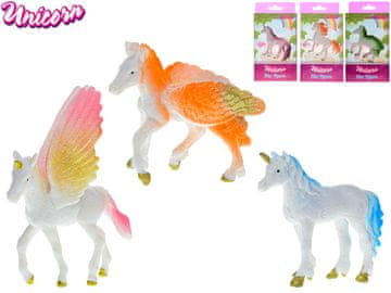 Unicorn Enorožec 9 cm - mešanica barv (mešanica)