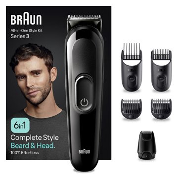 Braun Prirezovalnik las in brade MGK 3410 Black