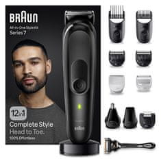 Braun Multifunkcijski prirezovalnik MGK 7460 Black