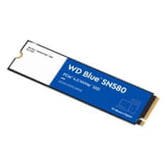 SN580 SSD disk, 1 TB, M.2 2280, NVMe, moder (WDS100T3B0E)