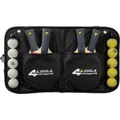 Joola Quatro set za namizni tenis, 4 loparji in 10 žogic
