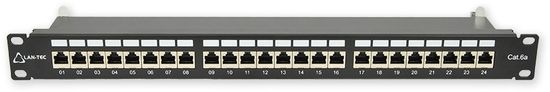 LAN-TEC PP-170 24P / C6A - 19 &quot;patch panel 1U, 24 vrat C6A