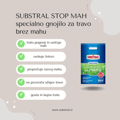 Substral STOP MAH specialno gnojilo za travo brez mahu, 3.5 kg