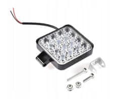 master LED  LED svetilka za stroje 48W 6000k 6240lm 10-30V ROBOCZA kvadratna 