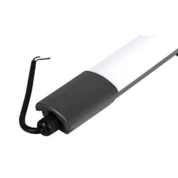 master LED LED svetilka 120cm 36W 4000K 3000lm IP65 antracit siva